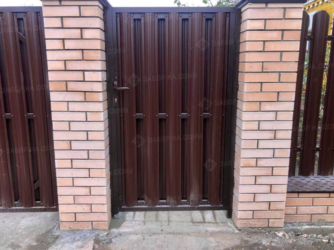 Калитка из евроштакетника  в Красногорске